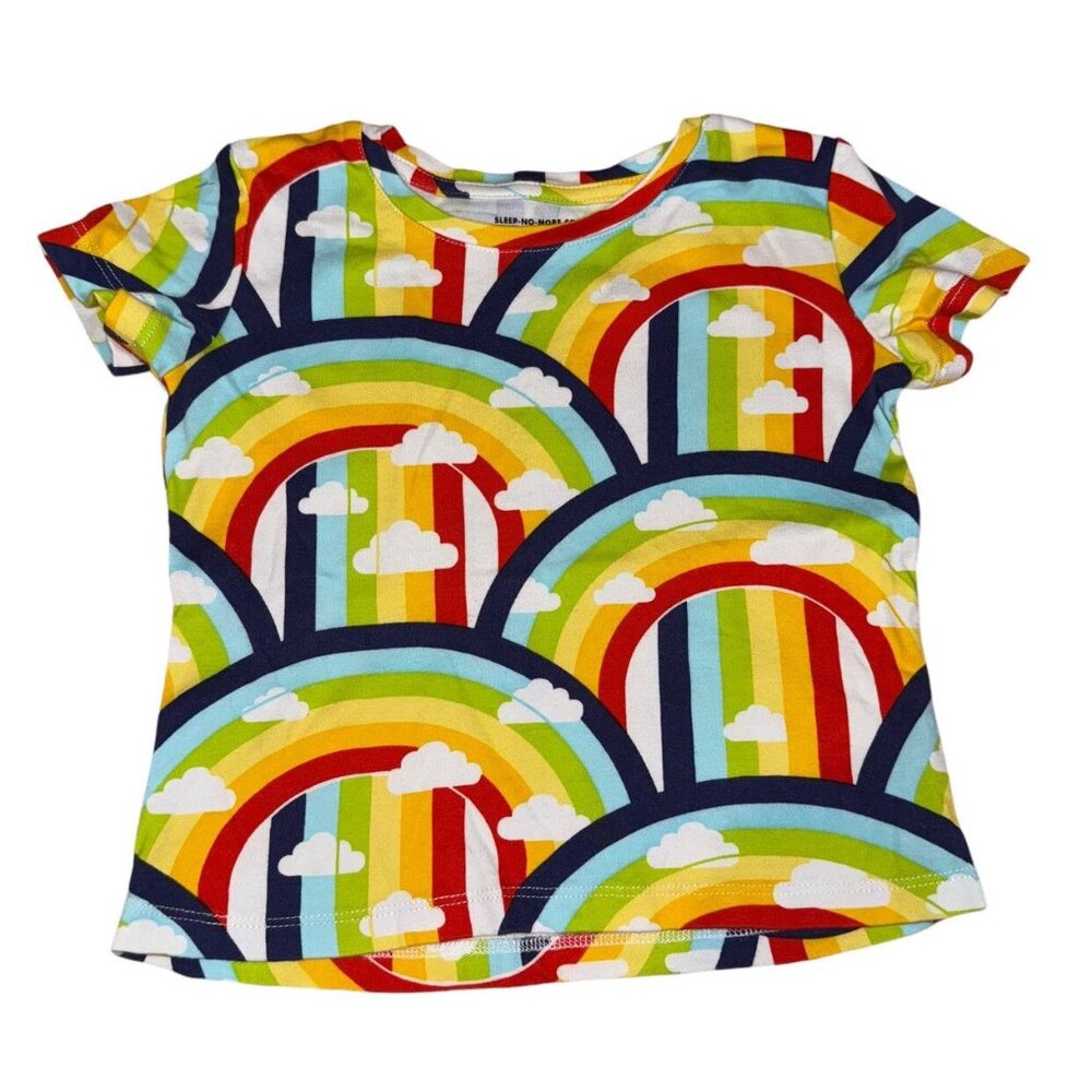 Sleep No More Rainbows Tee Size 2-4 Year